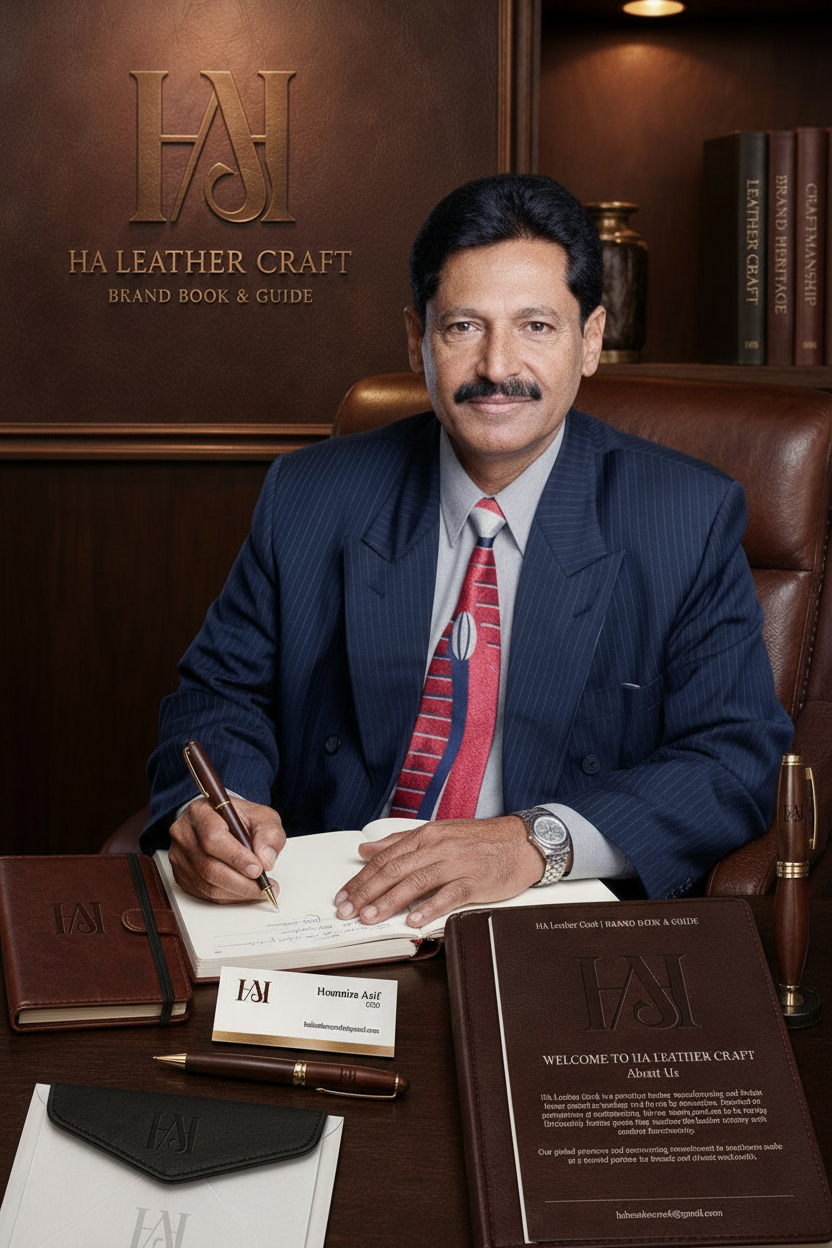 HA Leather Craft founder