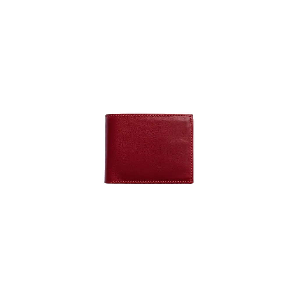 Mens Wallet — Classic Maroon Large
